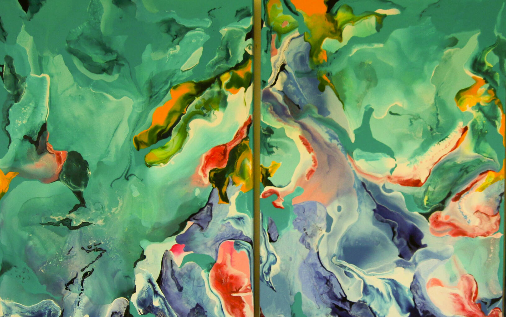 Untitled, acrylic on canvas, 200 x 92cm, not available