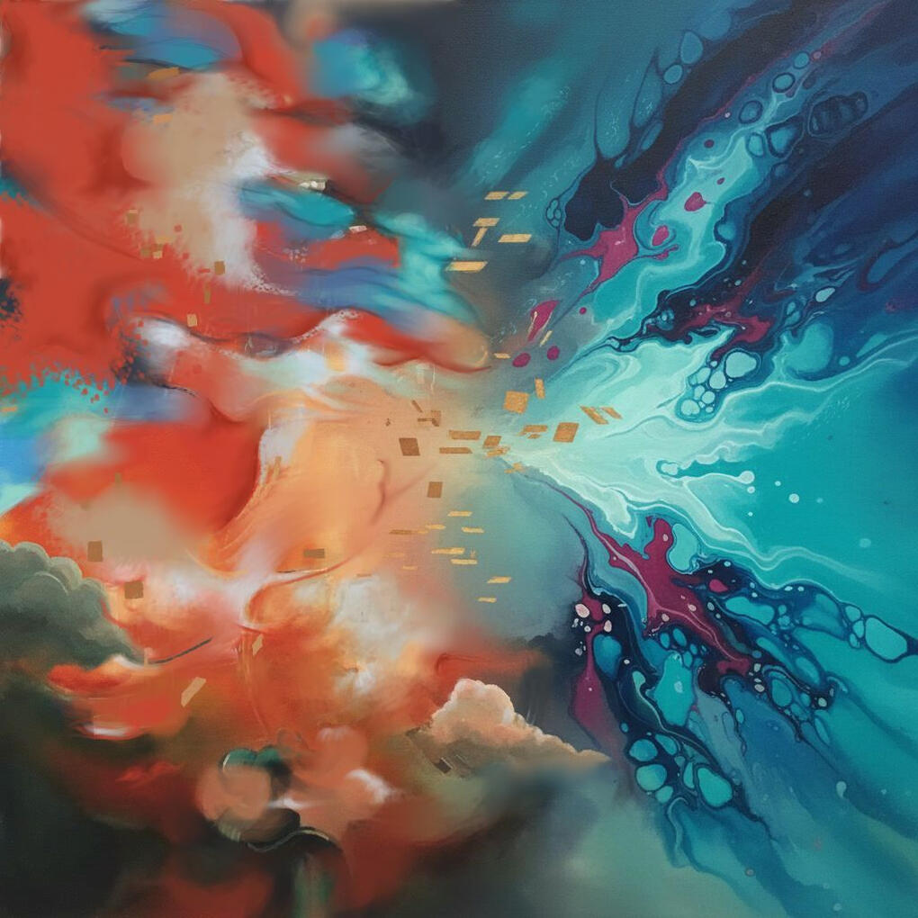 Untitled, acrylic on canvas, 110 x 92cm, not available